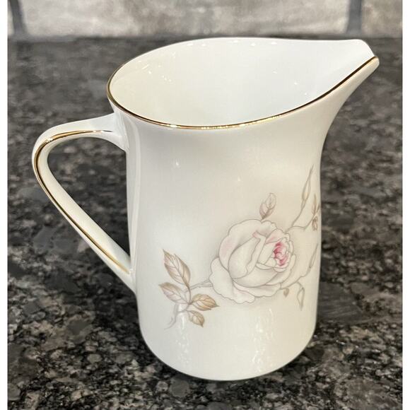 Johann Haviland Sweetheart Rose Sugar & Creamer Set Bavaria Germany - Picture 4 of 9